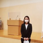 平和祈念式典に参加する水野ゆうき