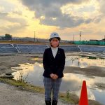 一宮川流域を視察する水野ゆうき