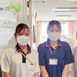 千葉県留学生受入プログラムを活用している介護施設を大崎県議と視察する水野ゆうき